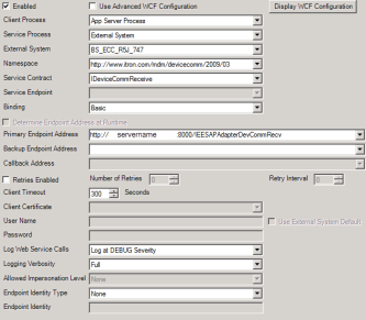 Web Service Table parameters